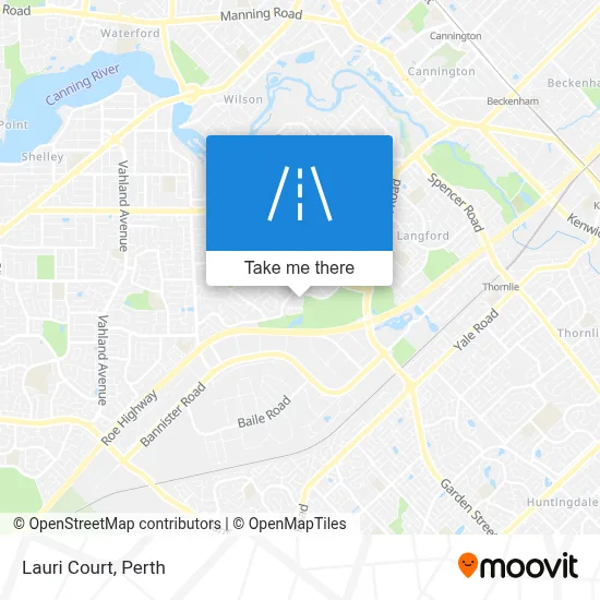 Mapa Lauri Court