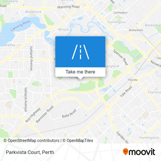 Parkvista Court map