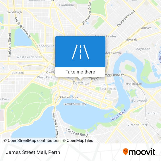 James Street Mall map