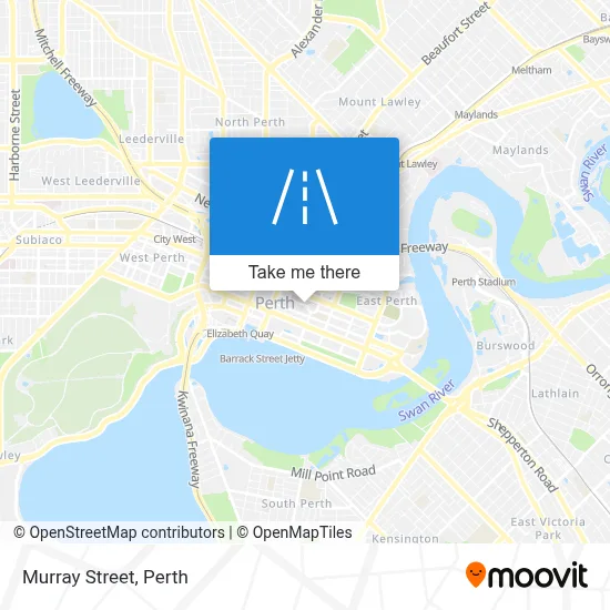Mapa Murray Street