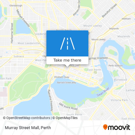 Murray Street Mall map