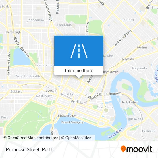 Primrose Street map