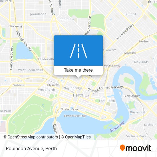 Robinson Avenue map