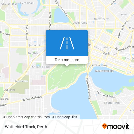 Wattlebird Track map