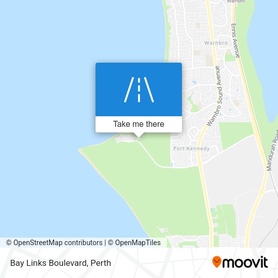 Bay Links Boulevard map