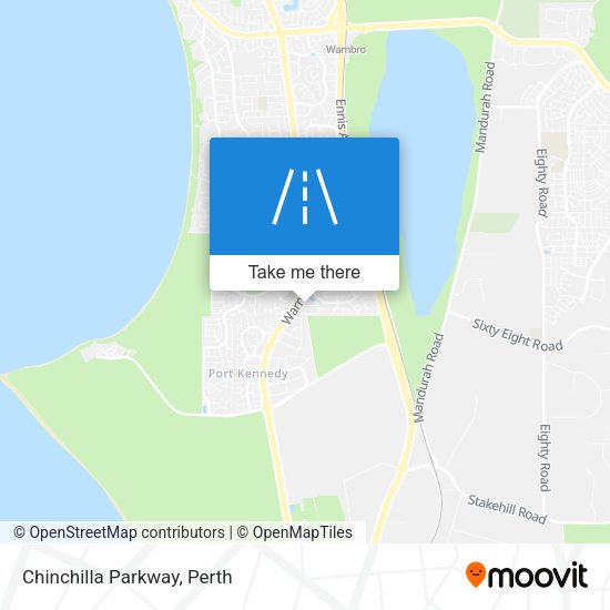 Chinchilla Parkway map