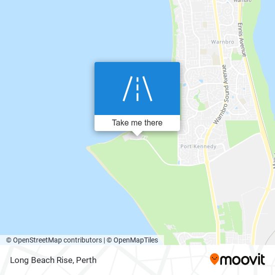 Long Beach Rise map