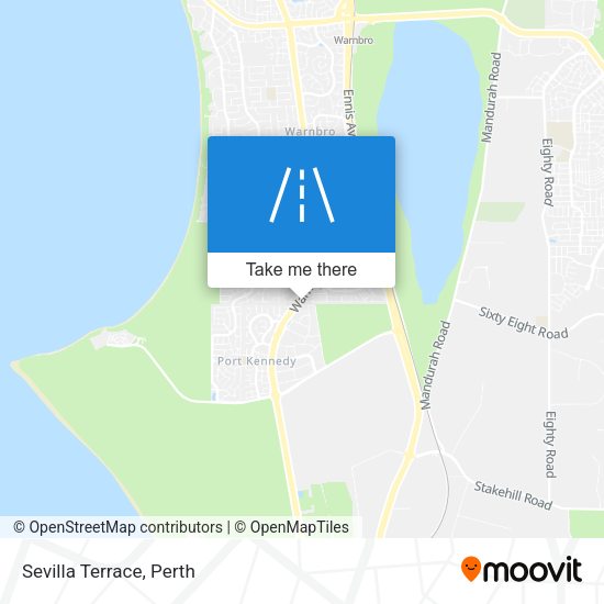 Sevilla Terrace map