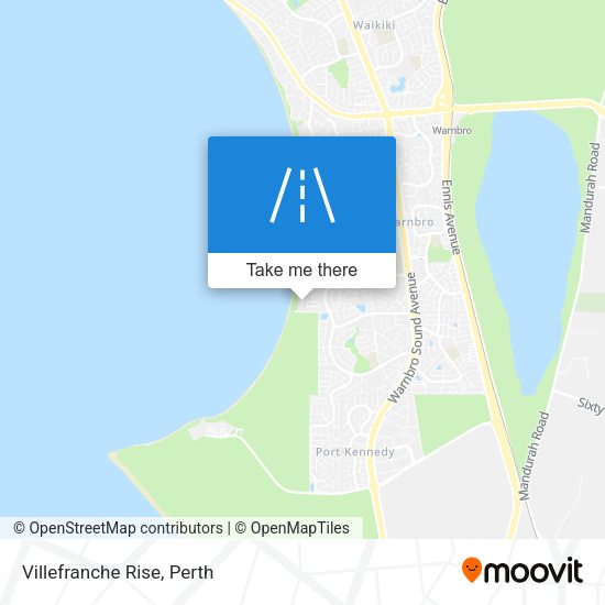 Villefranche Rise map