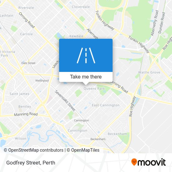 Godfrey Street map