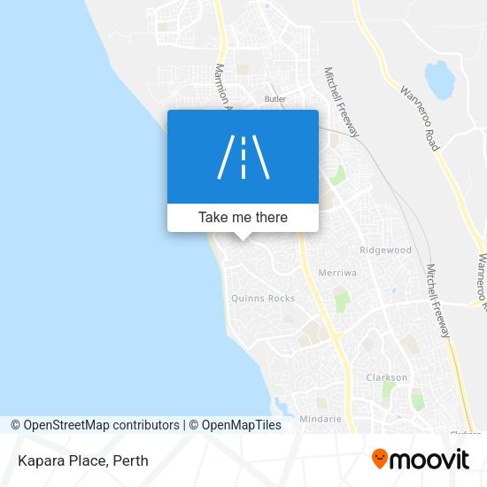 Kapara Place map