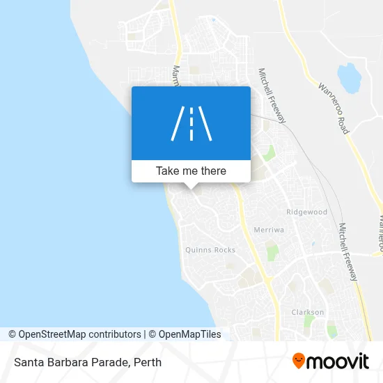 Mapa Santa Barbara Parade