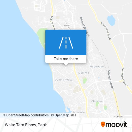 White Tern Elbow map