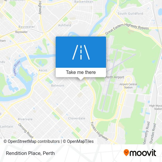 Rendition Place map
