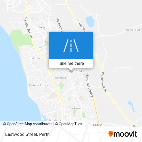 Eastwood Street map
