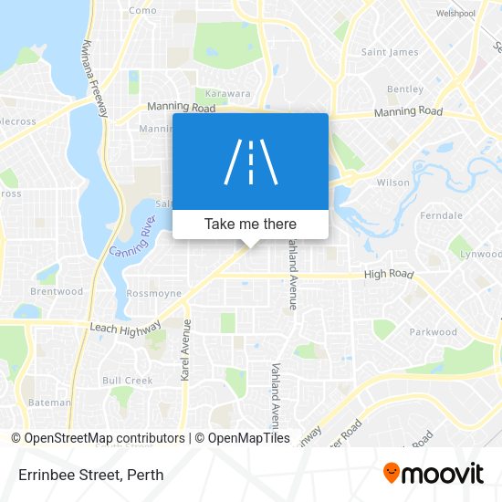 Errinbee Street map