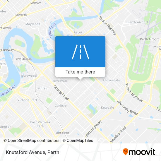 Knutsford Avenue map