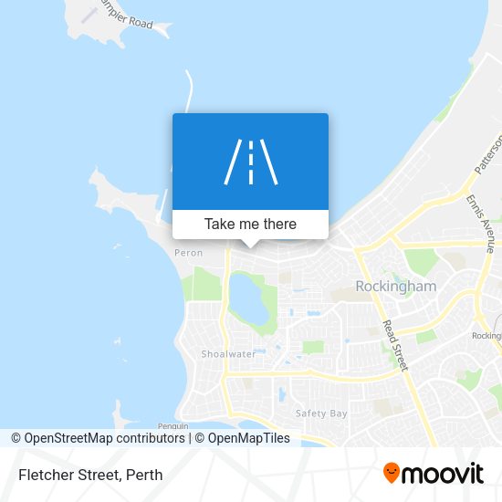 Fletcher Street map