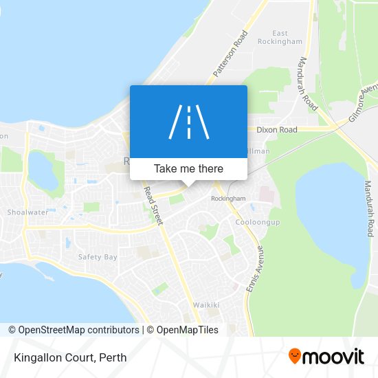 Kingallon Court map