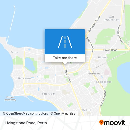 Livingstone Road map
