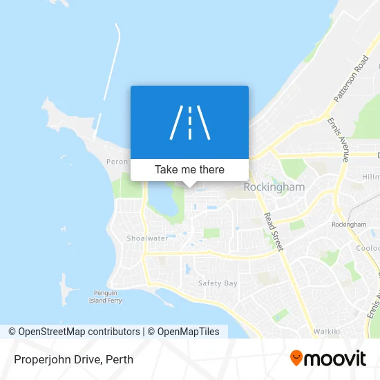 Mapa Properjohn Drive