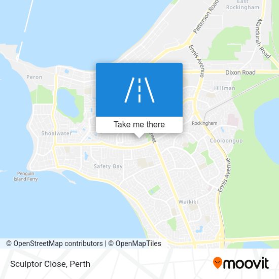 Sculptor Close map