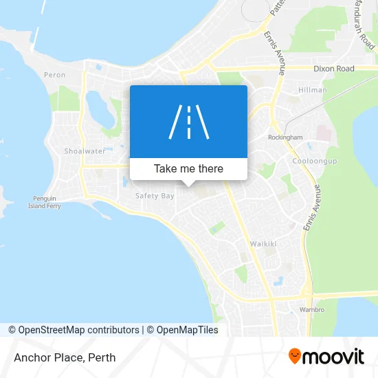 Mapa Anchor Place