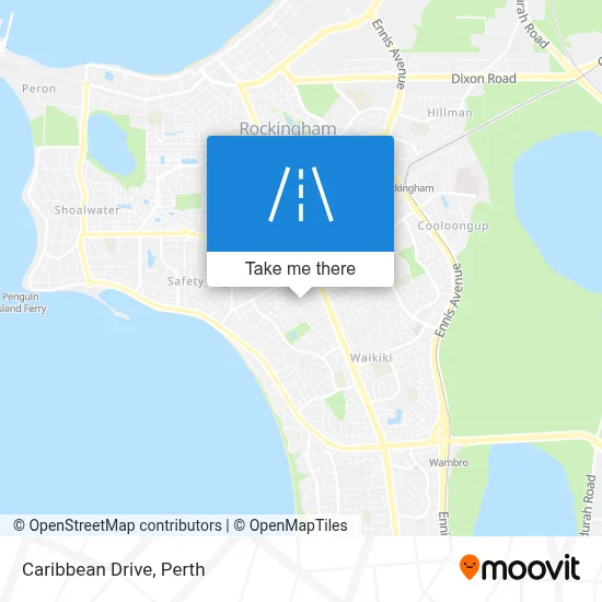 Mapa Caribbean Drive