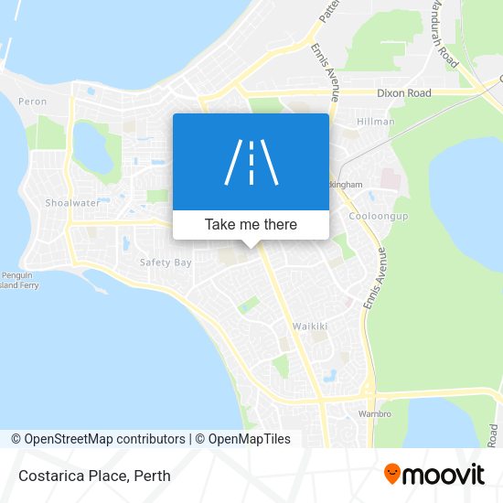 Costarica Place map