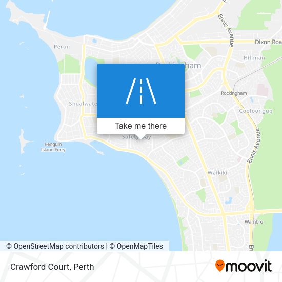 Crawford Court map