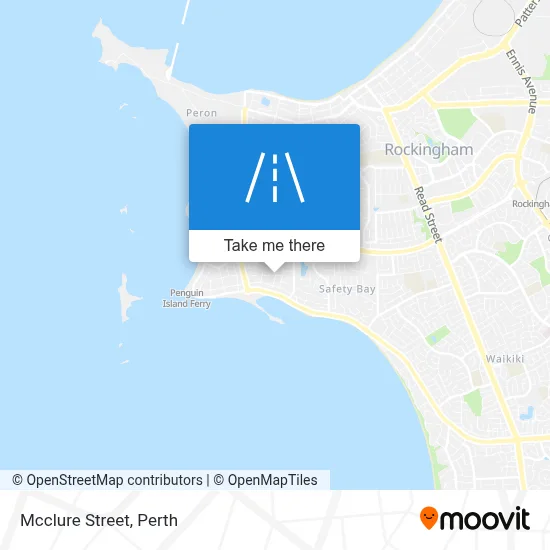 Mapa Mcclure Street