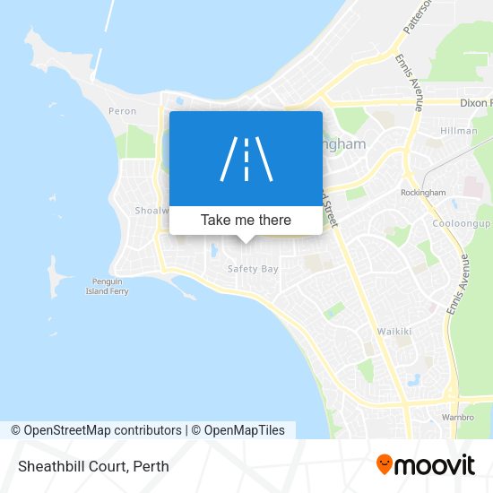 Sheathbill Court map