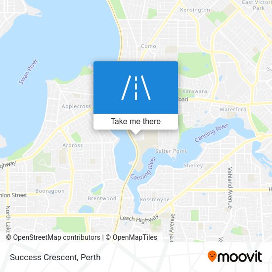 Success Crescent map