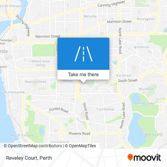 Reveley Court map