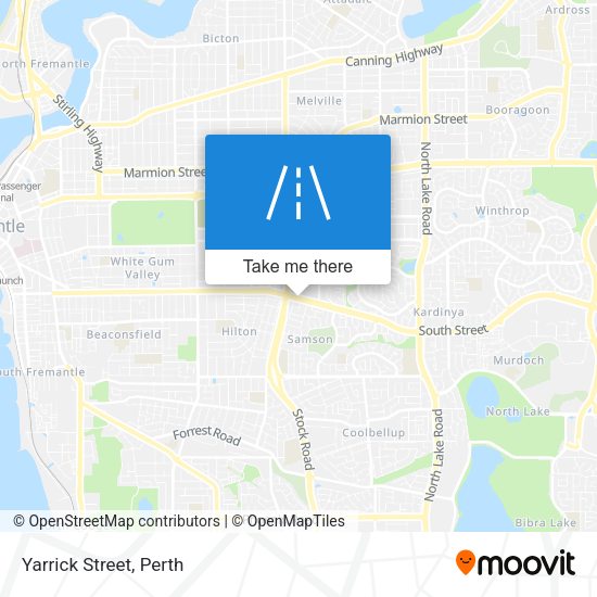 Yarrick Street map