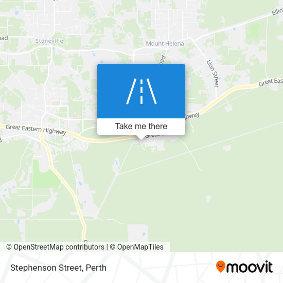 Stephenson Street map