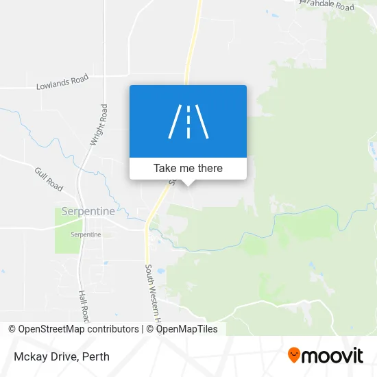 Mapa Mckay Drive