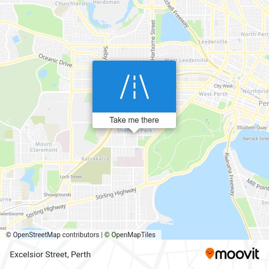 Excelsior Street map
