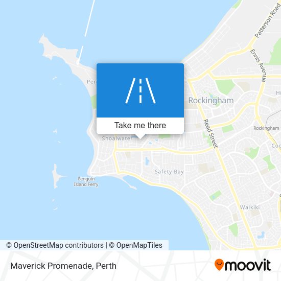Maverick Promenade map