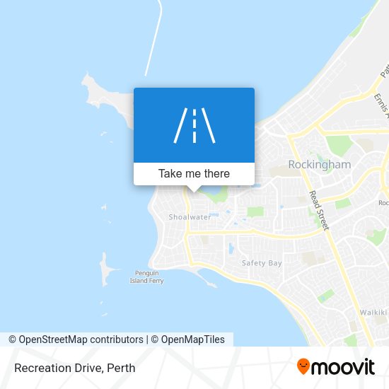 Recreation Drive map