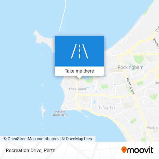 Mapa Recreation Drive