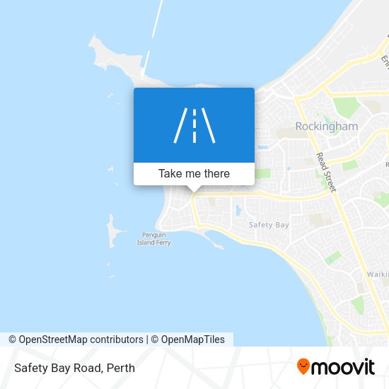 Safety Bay Road map