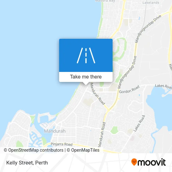 Kelly Street map