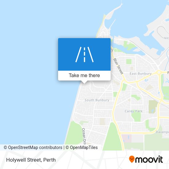 Holywell Street map