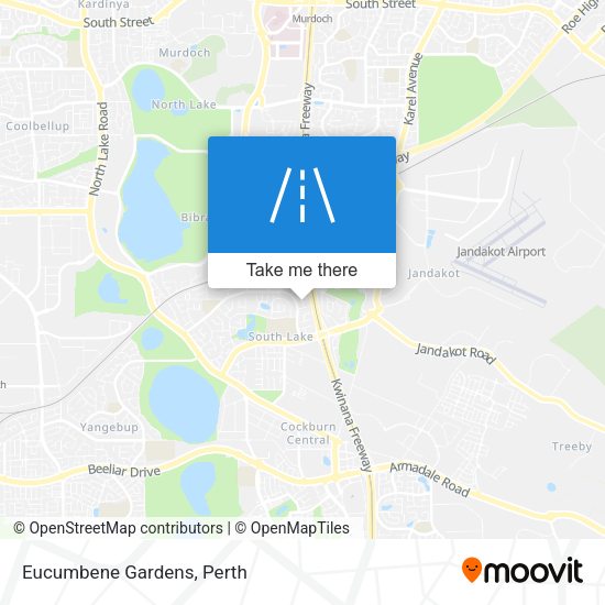 Eucumbene Gardens map