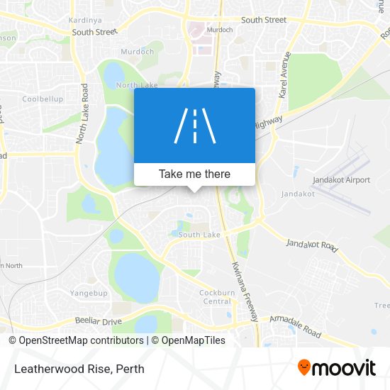 Leatherwood Rise map