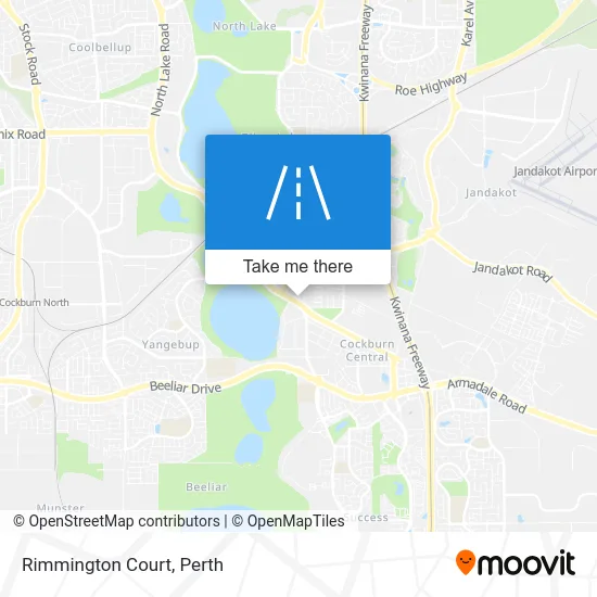 Mapa Rimmington Court