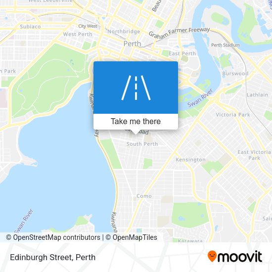 Edinburgh Street map