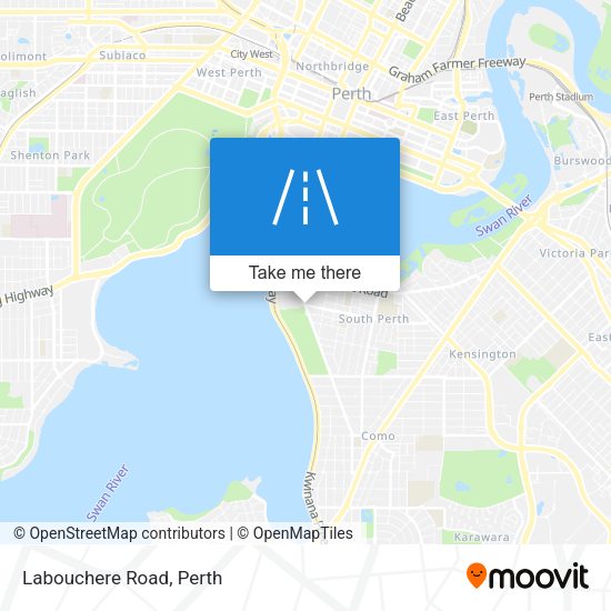 Labouchere Road map