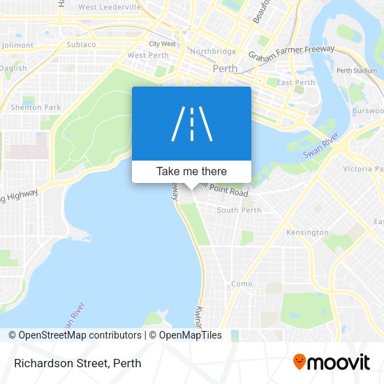 Richardson Street map